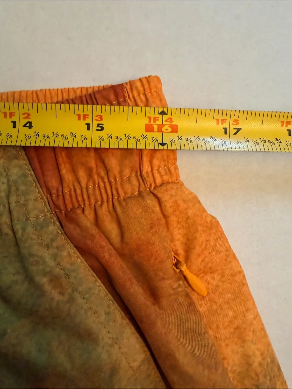 Golf Wang Winslow Shorts Size Large Drawstring Orange Green Tyler The Creator